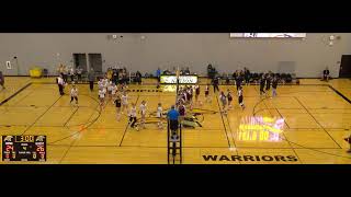 Waupun High School vs Winneconne High School Girls Varsity Volleyball [upl. by Dnama867]