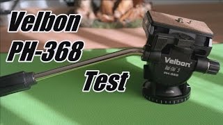 Velbon PH368 VIDEO HEAD UNBOXING amp TEST [upl. by Jat555]