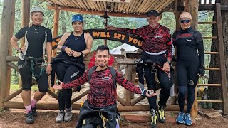 Aventura entre amigos Lucy y equipo de Aldea Matacanes Guías Mau y David MEDIO CHIPITIN con RAPEL [upl. by Annayrb]