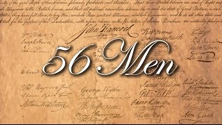 56 Men  Signers of the Declaration of Independence [upl. by Codel]