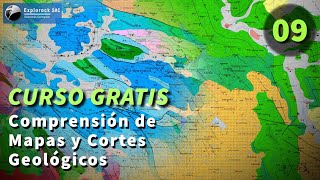 Curso Gratuito de Geología HD 1080p Comprensión de Mapas y Cortes Geológicos 932 I Explorock [upl. by Syramad]