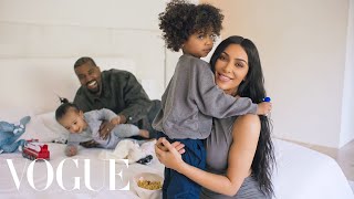 73 Questions With Kim Kardashian West ft Kanye West  Vogue [upl. by Atiuqan]