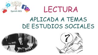 LECTURASOCIALES Y REDACCIÓN ¿Qué debo estudiar [upl. by Maible]