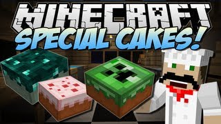 Minecraft  SPECIAL CAKES The Cake Is A LIE  Mod Showcase 164 [upl. by Togram]