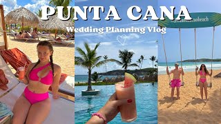 PUNTA CANA VLOG  Swim Up AllInclusive Resort Planning a Destination Wedding🏖️🐚☀️ [upl. by Diamante]