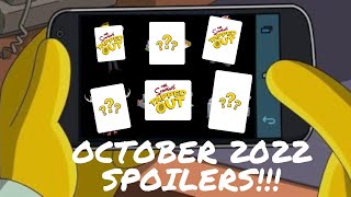 Tapped Out October 2022 Event SPOILERS  Whats Included In The Next Major TSTO Event [upl. by Sherie132]