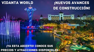 Novedades y Nuevos Avances de Construcción de Vidanta World  El Parque Temático BON Ya está Abierto [upl. by Verene]