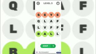 FIND WORDS  WORD GAME [upl. by Kciwdahc]