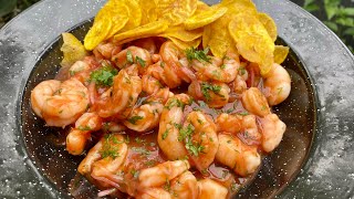 Ceviche de camarón Colombiano [upl. by Llenreb115]