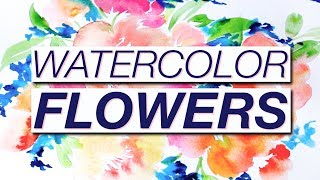 Relaxing Watercolor Painting Video [upl. by Alla694]