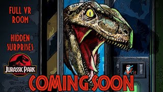 Coming Soon Jurassic Park VR Room [upl. by Yeslrahc]