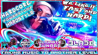 WE LIKE IT FAST AND HARD HARDCORE POWERSTOMP HARDSTYLE ULTIMATE TUNAGE CYCOTIC NRG 2023 [upl. by Ennoirb]