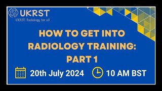 Part 1 How to Get Into Radiology [upl. by Hamlen901]