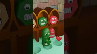 Wow 😱 Confused Monster eating heart ❤️🫀🧡❤️‍🔥 fypviral blender funny loopvideos gaming [upl. by Ydoj]