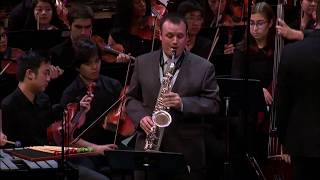 Matthew Lombard performs Escapades Closing In for Saxophone and Orchestra [upl. by Pillihp]