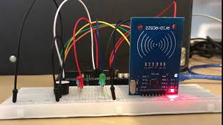 Défi Arduino  Lecteur RFID avec avertisseur daccès [upl. by Nordna473]