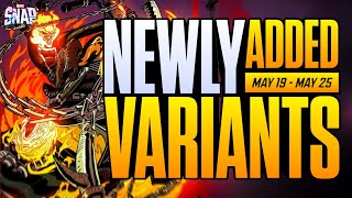 New Variants Coming to Marvel Snap May 19  May 25 GIVEAWAY [upl. by Asiilanna]