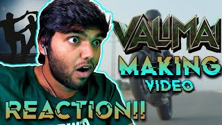 Valimai Making Video  REACTION Ajith Kumar  Yuvan Shankar Raja  Vinoth  Boney Kapoor [upl. by Azral]