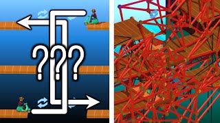 Poly Bridge 2  An IMPOSSIBLE SWITHEROO  Poly Bridge 2 Overengineering [upl. by Farrand]