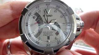 SEIKO VELATURA SRH001 DIRECT DRIVE KINETIC WATCH [upl. by Hsiekal]