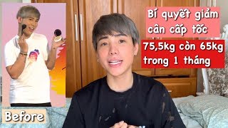 Chia Sẻ Quá Trình Giảm Cân  Giảm 10kg Trong Chỉ 1 Tháng  Ty Lê [upl. by Chaney]