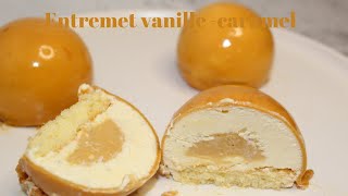 Entremets VanilleCaramel [upl. by Seaver640]