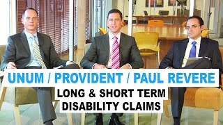 Unum  Provident  Paul Revere Long amp Short Term Disability Claims Ep 13 [upl. by Nrevel]