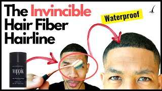 How to Use Hair Fibers to Build Your Hair Line [upl. by Eanyl43]