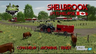 SHELLBROOK CREEK SK  EP1 TIMELAPSE  COW FARM  FS22  FARMING SIMULATOR 22 [upl. by Annovahs739]