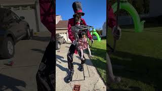 Rotten Ringmaster Animatronic Demo From Spirit Halloween 2018 Throw Back animatronics [upl. by Bikales]