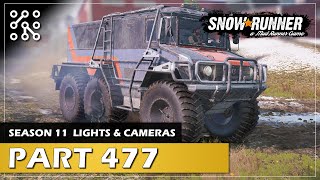 Burlak 6x6  Season 11 Lights amp Cameras  SNOWRUNNER CZ  Lets play  Česky [upl. by Ataynek]