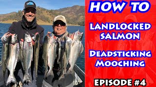 How to Catch SUSPENDED FISH Tackle Deadsticking amp Mooching for LANDLOCKED SALMON  Episode 4 [upl. by Illek766]