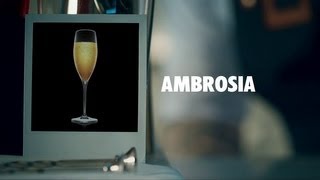 AMBROSIA DRINK RECIPE  HOW TO MIX [upl. by Mehala]