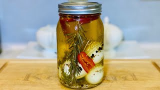 Brushfire Eggs  How to Make Smoky Spicy Pickled Eggs [upl. by Comras]