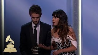 Zedd and Foxes Wins Best Dance Recording  GRAMMYs [upl. by Cornelle]