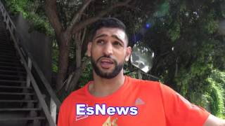 Amir Khan Early Morning Run Got Speed  EsNews Boxing [upl. by Annoek]