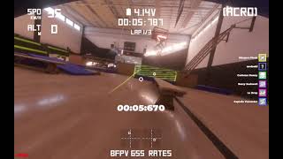 LiftOff Micro Drones Hoverton High  Gym Class Race FLY [upl. by Baiel663]