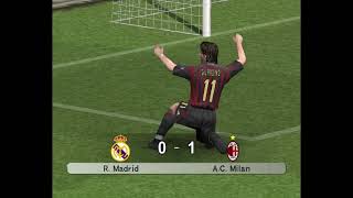 WINNING ELEVEN 9 l ALBERTO GILARDINO LONG SHOT GOALS VS REAL MADRID [upl. by Aneet907]