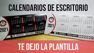 como hacer CALENDARIO de ESCRITORIO con impresora casera y PAPEL COUCHE GRUESO [upl. by Yentuoc]