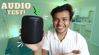 Ortizan 15W Bluetooth Speaker Audio Test [upl. by Charlotte]