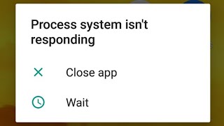 How to Fix quotprocess system isnt responding close waitquot problem [upl. by Hamish]