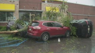 Tornado damage in Slidell [upl. by Sholley906]