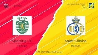 🔴Sporting vs Union SaintGilloise Ao Vivo  Amigavel [upl. by Luebke]