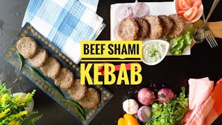 Beef Reshedar Shami Kabab without Grinder Recipe By Kashani kitchen [upl. by Madaih622]