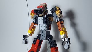 Lego mech frame tutorial Каркас для меха инструкция [upl. by Lehet]