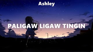 Ashley  Paligaw ligaw Tingin Lyrics Sam Milby Yayoi BenampBen [upl. by Anihsit]