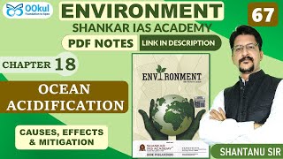 Ocean Acidification  Causes Effects amp Mitigation  Environment  Shankar IAS  Ch 18  UPSC Exam [upl. by Hanahs675]