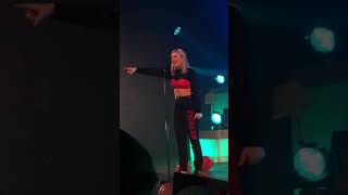 AnneMarie  Ciao adios Live in Brussels Belgium  Speaking Out Tour 01042018 [upl. by Sinaj]