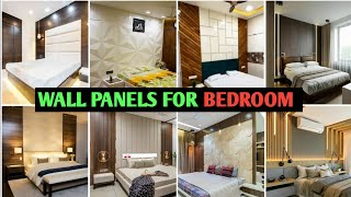 Pvc Wall Panels For Bedroom Design Ideas Bedroom Makeover Ideas Wall panels design [upl. by Bernice]