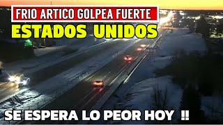 TORMENTA DE NIEVE EN VIVO GOLPEA ESTADOS UNIDOS Y SE ESPERA LO PEOR EL DIA DE HOY TOCARA MEXICO [upl. by Vivie]